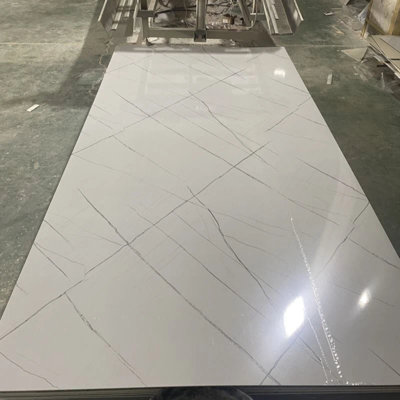 גיליון לוח קיר שיש PVC