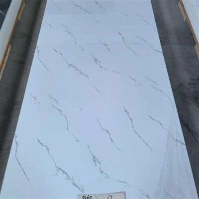 לוח PVC שיש לבן
